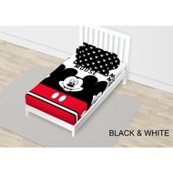 My Love CALIFORNIA MICKEY MOUSE BLACK WHITE SINGLE 100 No. 4 CHILDREN multipurpose J9L1 Good quality