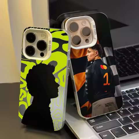 L-Lando N-Norris Phone Case for IPhone 17 Max 16 Pro Mobile Shell 14 13 15 Soft Shell