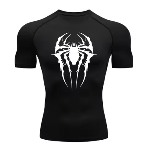 2099 Compression Shirts Men Sun Protection Sports Second Skin Running T-Shirt Men's Gym Fitness Rash