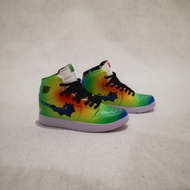 3D SNEAKERS KEYCHAIN MINIATURE AIR JORDAN 1 AJ1 J BALVIN