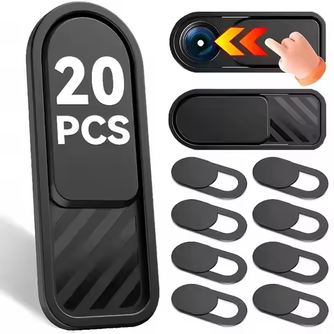 1-20PCS Webcam Camera Covers Privacy Sticker Anti-Peeping Protector Shutter Webcam Camera Lens Cover
