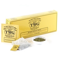 TWG Tea Marrakech Mint Cotton Teabag / ชา ทีดับเบิ้ลยูจี มาราเกรช มิ้น ชนิดซอง บรรจุ 15 ซอง