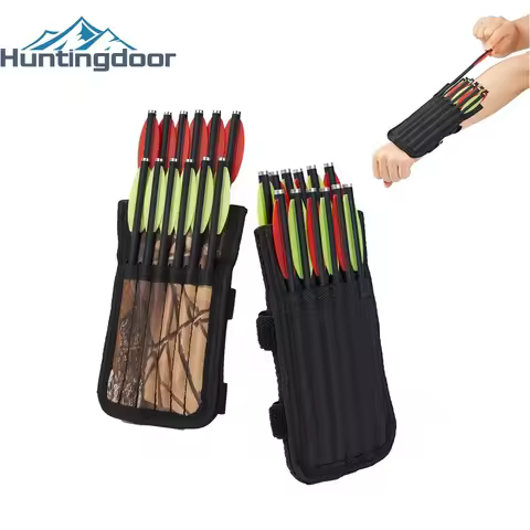 Mini 6.25 Inch Archery Crossbow Arrow Bag Waterproof Portable for Crossbow Arrows Less than OD 6.5mm