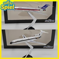 1/250 Boeing B727 Passenger Aircraft Model National Aircraft Mexico Simulation Alloy Aircraft Model 