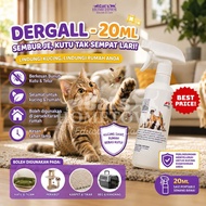 DERGALL HOBBY Spray Anti Kutu & Hama – Pesticide-Free Natural Control untuk Cats, Dogs & Poultry