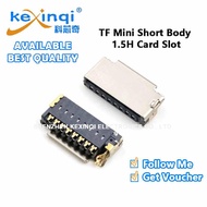 (2-10pcs) TF Mini Short Body 1.5H Card Slot SD Memory Micro Card Slot