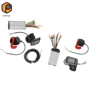 prettyia Electric Scooter Motor Kit LCD Display 36V 350W Controller Set for E Bike Upgrades and Repl