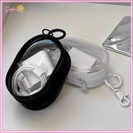 UVIGM> Transparent Data Cable Charger Storage Bag Cable Organizer Waterproof Travel Bag Organizer Mo