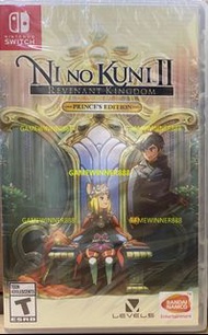 全新 Switch NS遊戲 二之國2 二之國II 亡靈王國 亡靈之國 亡靈國度 第二國度2 王國再臨 王子版 皇子版 Ni no Kuni II Revenant Kingdom [Prince's Edition] 美版英文版