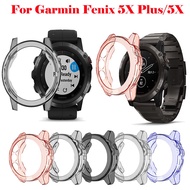 For Garmin Fenix 5X Plus/5X Half Cover TPU Caset Protector Cover Smart Watch Protective Shell Anti-Scratch Accessories