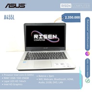 Second LAPTOP ASUS A455L Intel Core i3-5005U RAM 12GB SSD 256GB 14inch Notebook Seken Bekas Murah