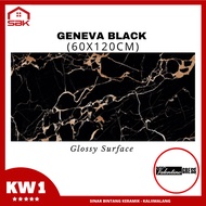 Granit Ruangan 60x120 Geneva Black