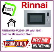 RINNAI RO-M2561-SM 25L BUILT-IN MICROWAVE OVEN / FREE EXPRESS DELIVERY