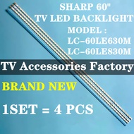 LC-60LE630M LC-60LE830M SHARP 60" TV LED BACKLIGHT (LAMP TV) SHARP 60 INCH LED TV BACKLIGHT LC-60LE6