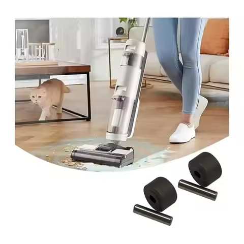 For 2/4PCS Floor Scrubber Machine Replacement Vacuum Wheels Motorized Heads Little Shaft for Xiaomi 