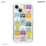 elago X MapleStory Monster can soup Case for iPhone 15 15 Pro ลิขสิทธิ์แท้พร้อมจำหน่าย