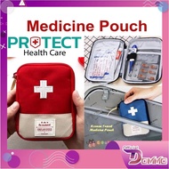 DOMMO - D2008 Medicine Pouch Korean Travel Organizer Medicine Storage/ Bag Pouch P3K First Aid Kit B