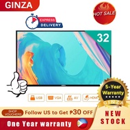 ♪GINZA Analog TV 32 inches LED TV NO SMART TV Flat Screen With VGA HDMI PORT✩
