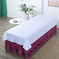 6 Sizes Simple Pattern Sheets For Spa Massage Beds Facial There Is A Hole Placing The Face.