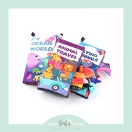 BABY CLOTH Books 3D ANIMAL TAIL/ INTERACTIVE SOFT Books/ BABY Books E