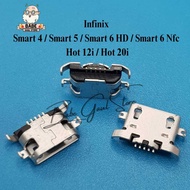 Infinix SMART 4 5 6 HOT 12i 20i CONNECTOR CHARGER CHARGING PORT