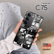 Softcase Glass For REALME C75 - Case Handphone C75 [T70].