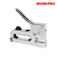 Wooden stapler, using 4-14mm U-shaped stapler Workpro - WP223004