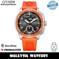 (100% Original) Citizen JV3000-13E Promaster Eco Drive Sapphire Glass Stainless Steel Case & Rubber 