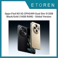 Oppo Find N3 5G CPH2499 Dual Sim 512GB Black/Gold (16GB RAM) - Global Version