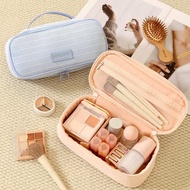 New velvet language square multifunctional storage bag small cosmetics storage bag hand-held makeup 
