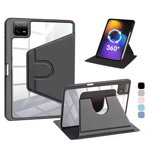 For Lenovo Tab M11 Case 11 inch TB330FU 360° Rotation Protective Smart Cover Funda for Xiaoxin Pad 2