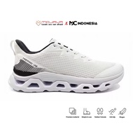 Men's and Women's Unisex Running Fitness Sports Shoes MJC1-05 White Black White