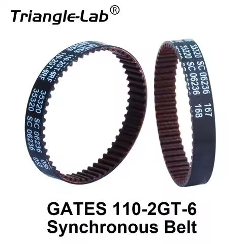 C Trianglelab GATES 110-2GT-6RP Synchronous Belt wear resistance High Quality 3D printer part