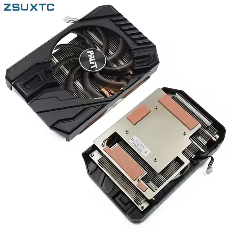 TH1012S2H-PAA01 graphics card heat sink fan for PALIT GTX1660 SUPER STORMX 6GB GTX 1660 1660Ti
