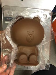 URDU Line Friends Brown 熊大朱古力造型膠公仔