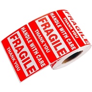 FRAGILE STICKER/STIKER FRAGILE (READY STOCK) HANDLE WITH CARE STICKER