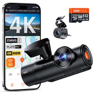 Vantrue N4 Pro S 3-CH 4K กล้องติดรถยนต์ ระบบมองเห็นกลางคืน HDR และ IR GPS Wi-Fi โหมดจอดรถ 24 ชั่วโมง