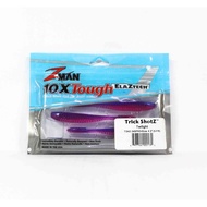 Zman Soft Lure Trick Shotz 4.2 Inch 6/Pack Twilight (2182)