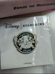 Starbucks x Disney 史迪仔 限定襟章 香港迪士尼樂園 Stitch 懷舊復古系列 星巴克 (不議價）