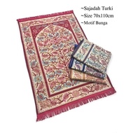 Sejadah Travel Turkey Woven Surface Prayer Mat 70x110 cm. Hadiah Kawin Pengantin