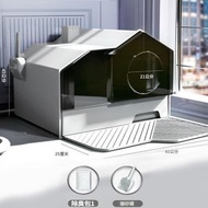 全城熱賣 - 貓砂盆全封閉式超大 廁所防外濺貓沙盆子特大