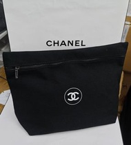 ❤️‍🔥快閃❤️‍🔥超大容量Chanel香奈兒帆布化妝包