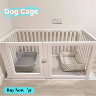 Dog Cage Fence Barrier Indoor Guardrail Small Medium Dog Villa Home Use