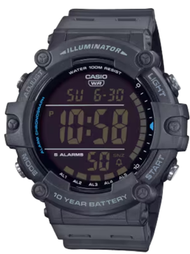CASIO 電力十足超大鏡面超清晰膠帶電子運動錶 AE-1500WH-8B