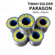 TIMAH/TINOL SOLDER PARAGON 250G TIMAH SOLDER PARAGON 1/4KG TIMAH PARAGON SOLDER ROL BESAR