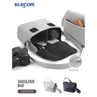 ELECOM SLR Camera Bag Shoulder Small Bag Casual Bag Crossbody Canon Camera Bag Micro Single Bag Port