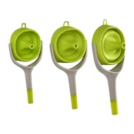 YJCNELCR Foldable Funnel Silicone Collapsible Funnel Folding Portable Funnel Household Liquid Dispen
