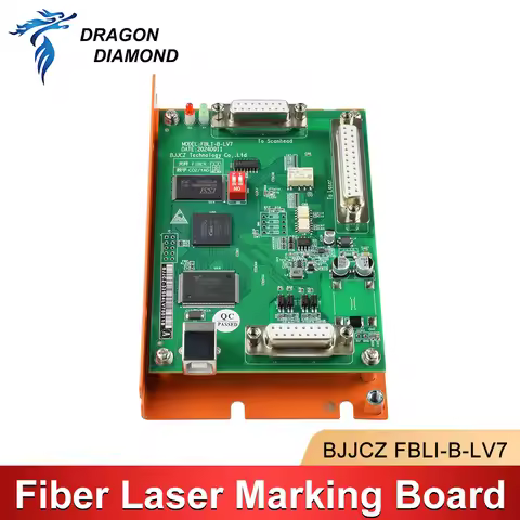 Laser Marking Board Original BJJCZ FBLI-B-LV7/SZLI-B-LV7A Ezcad Software for Fiber Co2 UV YAG Laser 