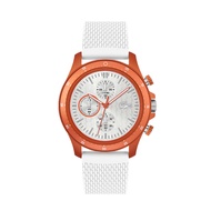 Lacoste LC2011329 นาฬิกาข้อมือผู้ชาย สีส้ม-ขาว  44mm.