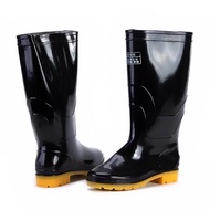 Men's mid cut rain shoes rain bota rubber wear resistant rain boots HEIM for the fall season